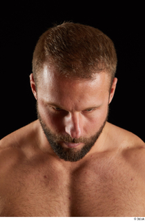 Dave  2 bearded flexing front view head 0008.jpg